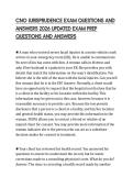 CNO JURISPRUDENCE EXAM QUESTIONS AND ANSWERS 2026 UPDATED EXAM PREP QUESTIONS AND ANSWERS