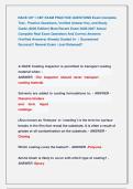 NACE CIP 1 CBT EXAM PRACTICE QUESTIONS Exam Complete  Test &comma; Practice Questions&comma; Verified Answer Key&comma; and Study  Guide &lpar;2026 Edition&rpar; Most Recent Exam 2026-2027 Actual  Complete Real Exam Questions And Correct Answers                 &lpar;Verified Answers&rpar; Al
