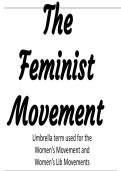 Women&rsquo;s movement in America