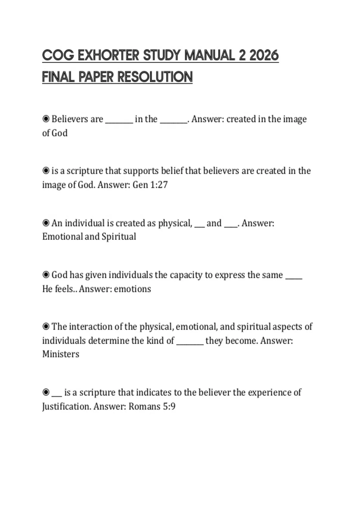 COG EXHORTER STUDY MANUAL 2 2026 FINAL PAPER RESOLUTION - COG EXHORTER ...