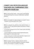 COHESITY DATA PROTECTION ASSOCIATE EXAM PAPER 2026 COMPREHENSIVE STUDY GUIDE WITH SOLVED Q&A