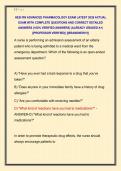 HESI RN ADVANCED PHARMACOLOGY EXAM LATEST 2026 ACTUAL  EXAM WITH COMPLETE QUESTIONS AND CORRECT DETAILED  ANSWERS &lpar;100&percnt; VERIFIED ANSWERS&rpar; &vert;ALREADY GRADED A&plus;&vert;  &vert;&vert;PROFESSOR VERIFIED&vert;&vert; &vert;&vert;BRANDNEW&excl;&excl;&excl;&vert;&vert;