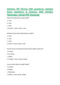 Edelman SPI Review &lpar;600 questions&rpar; Updated Exam Questions & Answers With Detailed Rationales &vert; Instant PDF Download