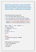 NUR216 exam 2- jeopardy&comma; kahoots&comma; clicker q's EXAM &vert;&vert; MOST  RECENT EXAM 2026-2027 ACTUAL COMPLETE REAL EXAM  QUESTIONS  AND CORRECT ANSWERS &lpar;VERIFIED ANSWERS&rpar;  ALREADY GRADED  A&plus; &vert; NEWEST EXAM &vert; JUST RELEASED&excl;&excl; NUR216 exam 2- jeopardy&comma; kahoots&comma; cli