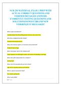 NUR 230 MATERNAL EXAM 1 PREP WITH  ACTUAL CORRECT QUESTIONS AND  VERIFIED DETAILED ANSWERS  &vert;CURRENTLY TESTING QUESTIONS AND  SOLUTIONS&vert;NEWEST &vert;BRAND NEW  VERSION&vert;JUST RELEASED&excl;&excl; 