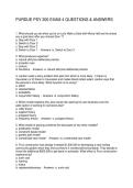 PURDUE PSY 200 EXAM 4 QUESTIONS & ANSWERS