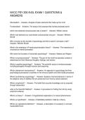 NVCC PSY 200-E43L EXAM 1 QUESTIONS & ANSWERS