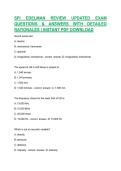 SPI EDELMAN REVIEW UPDATED EXAM QUESTIONS & ANSWERS WITH DETAILED RATIONALES &vert; INSTANT PDF DOWNLOAD