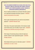 WGU C790 NURSING INFORMATICS OA EXAM LATEST 2026 ACTUAL  EXAM WITH COMPLETE QUESTIONS AND CORRECT DETAILED  ANSWERS &lpar;100&percnt; VERIFIED ANSWERS&rpar; &vert;ALREADY GRADED A&plus;&vert;  &vert;&vert;PROFESSOR VERIFIED&vert;&vert; &vert;&vert;BRANDNEW&excl;&excl;&excl;&vert;&vert; 
