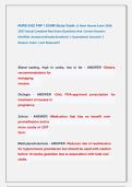 NURS 5432 FNP 1 EXAM Study Guide &vert;&vert; Most Recent Exam 2026 2027 Actual Complete Real Exam Questions And  Correct Answers   &lpar;Verified  Answers&rpar; Already Graded A&plus; &vert; Guaranteed  Success&excl;&excl; &vert;              Newest  Exam &vert; Just Released&excl;&excl; 