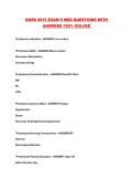 NURS 6015 EXAM 5 MED QUESTIONS WITH ANSWERS 100&percnt; SOLVED 