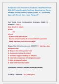 Therapeutic Crisis Intervention &lpar;TCI&rpar; Exam &vert;&vert; Most Recent Exam  2026-2027 Actual Complete Real Exam  Questions And  Correct  Answers &lpar;Verified Answers&rpar; Already Graded  A&plus; &vert; Guaranteed                                  Success&excl;&excl; &vert; Newest  Exam  &vert; Just  Rele
