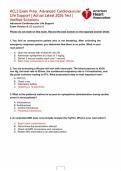 ACLS Exam Prep&lowbar; Advanced Cardiovascular L