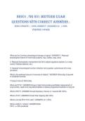 NR601 &sol;NR 601 Midterm Exam Questions with CORRECT Answers &vert; 2026 Update &vert; 100&percnt; Correct &vert;graded A&plus; &vert;100&percnt; verified &excl;&excl;&excl;pass