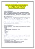 Pathophysiology Exams Pack with Questions and Answers in PDF-2026 Exam Prep