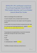 SFFMA FF1&comma; FF2&comma; and Hazmat Actual Exam  Newest Exam Preparation Newest 2026-2027  With Complete Questions And Correct Detailed  Answers&vert; Brand New Version