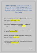 SFFMA FF1&comma; FF2&comma; and Hazmat Bundle Newest Exam Preparation Newest 2026-2027 With Complete Questions And Correct Detailed Answers&vert; Brand New Version