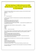 EMT JBL Mod Exam 9 With All Correct & 100&percnt; Verified Answers &vert;Latest Version &vert;Already Graded A&plus; &lpar;Just Released&rpar;