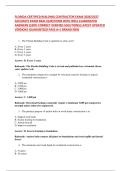 FLORIDA CERTIFIED BUILDING CONTRACTOR EXAM 2026&sol;2027  ACCURATE EXAM REAL QUESTIONS WITH WELL ELABORATED  ANSWERS &lpar;100&percnt; CORRECT VERIFIED SOLUTIONS&rpar; LATEST UPDATED VERSION&vert; GUARANTEED PASS A&plus;&vert; BRAND NEW 