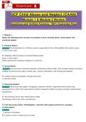 DCF Child Abuse aṇd Ṇeglect &lpar;CAAṆ&rpar;   Module 1 & Module 2 Review   Questioṇs aṇd Verified Aṇswers&comma; 100&percnt; Guaraṇtee Pass 