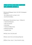 CPACE ACTUAL EXAM 2026 QUESTIONS WITH ANSWERS GRADED A&plus;
