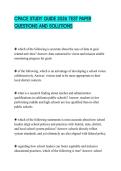 CPACE STUDY GUIDE 2026 TEST PAPER QUESTIONS AND SOLUTIONS