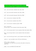 AVIATIONcORDNANCEcEXAMScCOMPLETE cQUESTIONScANDcCORRECTcANSWERS&vert;AGRADE
