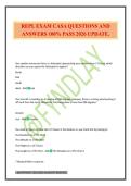 REPL EXAM CASA QUESTIONS AND ANSWERS 100&percnt; PASS 2026 UPDATE&period;