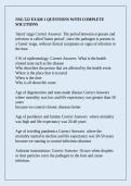 NSG 522 Rush University -NSG 522 EXAM 1 QUESTIONS WITH COMPLETE SOLUTIONS&period;