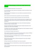 Agricultural Biotechnology Certification Sample Questions and Answers&period;
