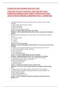 FLORIDA CERTIFIED NURSING ASSISTANT &lpar;CNA&rpar;  EXAM 2026 ACCURATE EXAM REAL QUESTIONS WITH WELL  ELABORATED ANSWERS &lpar;100&percnt; CORRECT VERIFIED SOLUTIONS&rpar;  LATEST UPDATED VERSION&vert; GUARANTEED PASS A&plus;&vert; BRAND NEW 