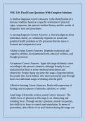 NSG 110&colon; Final Exam Questions With Complete Solutions
