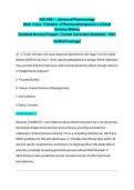 NSG 6001 ADVANCED PHARMACOLOGY WEEK 3 QUIZ 2026&sol;2027 &vert; Pharmacotherapeutics & Clinical Decision-Making &vert; 100&percnt; Verified Q&A &vert; Pass Guaranteed - A&plus; Graded