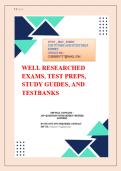 H&R BLOCK INCOME TAX COURSE EXAM ACTUAL  QUESTIONS AND ANSWERS - LATEST AND COMPLETE  UPDATE WITH VERIFIED SOLUTIONS &ndash; ASSURED PASS  WITH INSTANT DOWNLOAD PDF&period;