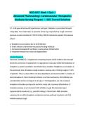 NSG 6001 WEEK 4 QUIZ 1 ADVANCED PHARMACOLOGY 2026&sol;2027 &vert; Cardiovascular Therapeutics &vert; 100&percnt; Correct Solutions &vert; Pass Guaranteed - A&plus; Graded