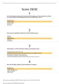 MUS 354Exam 1-3 Package Deal &vert; Questions and answers &vert; Updated RATED A&plus; &vert; NEWEST &vert; With complete solution &vert; RATED A&plus; &vert; Arizona State University