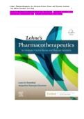 Test Bank for Psychopharmacology&colon; Drugs&comma; the Brain and Behavior 3rd Edition by Jerrold S&period; Meyer & Linda F&period; Quenzer&vert;9781605355559&vert; All Chapters 1-20&vert; LATEST