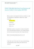 HESI Exam Complete Bundle 2026 &vert; Verified Answers &vert; All Chapters Included &vert; Latest Exam Questions & Solutions