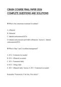 CRASH COURSE FINAL PAPER 2026 COMPLETE QUESTIONS AND SOLUTIONS