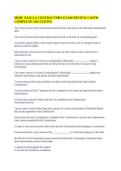 MHIC NASCLA CONTRACTORS EXAM REVIEW &vert;&vert; WITH COMPLETE SOLUTIONS&period;