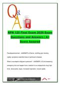 NPN 125 Final Exam 2026 &ndash; 100&plus; Questions & Answers on Psych Meds&comma; Schizophrenia&comma; Mood Disorders & Therapeutic Nursing