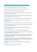 AWWA Wastewater 4 Study Guide with Complete Solutions&period;