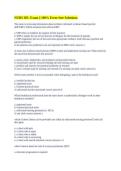 NURS 385- Exam &vert;&vert; 100&percnt; Error-free Solutions&period;