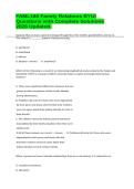FAML160 Family Relations BYUI Questions with Complete Solutions 2026 Updated&period;
