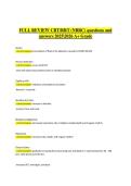 NBRC CRT&sol;RRT Full Review &ndash; Verified Practice Questions & Answers 2025&sol;2026 &lpar;A&plus; Grade Edition&rpar;