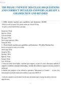 TBS PHASE 3 NEWEST 2026 EXAM 100 QUESTIONS AND CORRECT DETAILED ANSWERS &vert;ALREADY A GRADED &vert;NEW AND REVISED