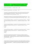 MPJE NJ &ndash; Compounding Latest Test Questions with Complete Solutions&period;