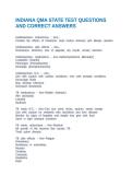 INDIANA QMA STATE TEST QUESTIONS AND CORRECT ANSWERS
