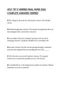 AT CONCEPT EXAM SOLUTIONS AND ANSWER 