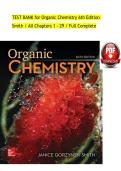 TEST BANK for Organic Chemistry 6th Edition Smith &sol; All Chapters 1 - 29 &sol; Full Complete